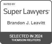 brandon leavitt super lawyers 2024