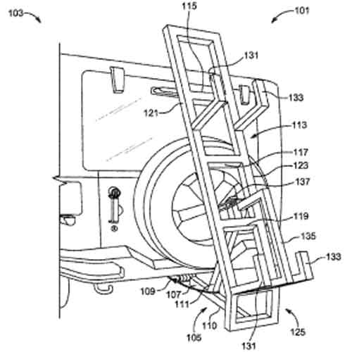 US-12252097-B1-Ladder-rack-and-method-of-use