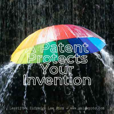 patent protects your idea or invention